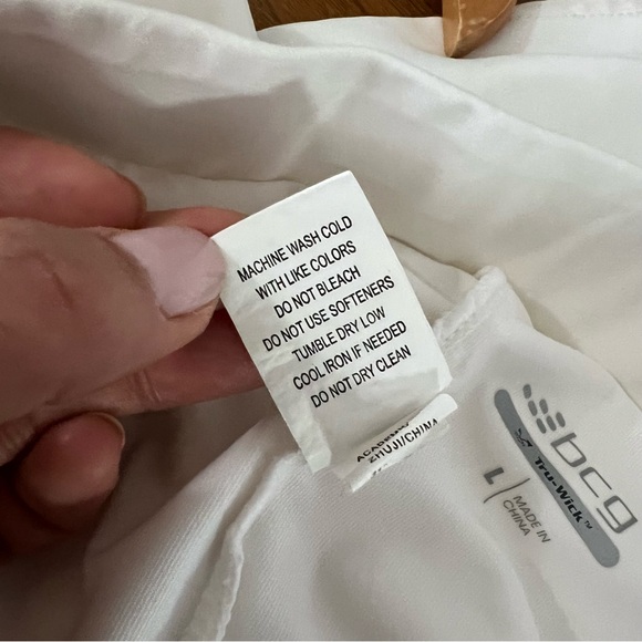 bcg White Athletic Mini Skort Large - Picture 6 of 9